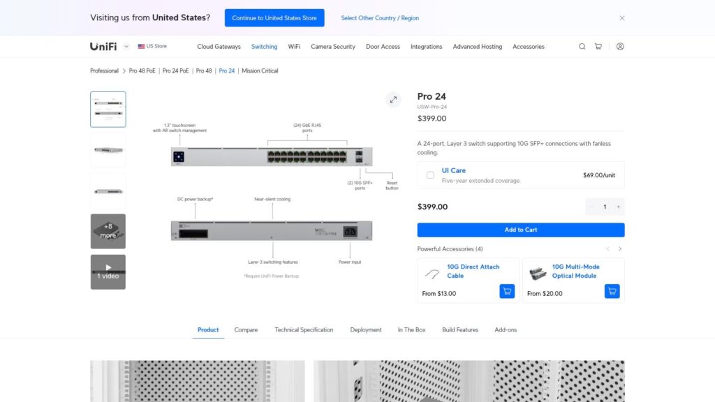 Top 24 port switches in Dubai
