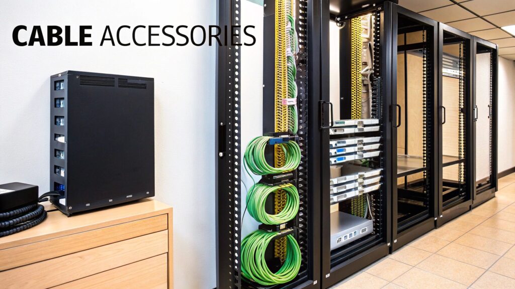 Cable Management for Server Rack