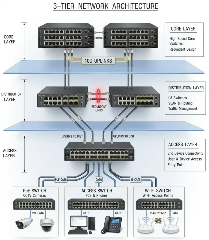 What Is a 3-Tier Network? - FSI Information Technology
