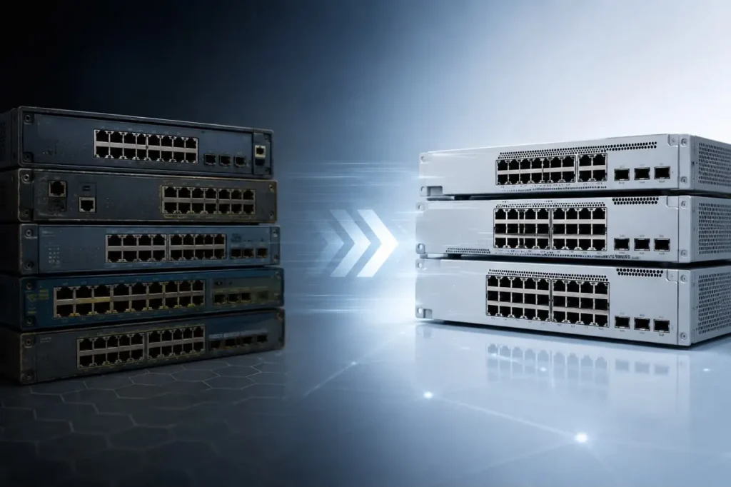 compare cisco switches - why upgrade from legacy switches to cisco catalyst 9200 in dubai - cisco catalyst 9200 dubai - cisco supplier in dubai - fsi