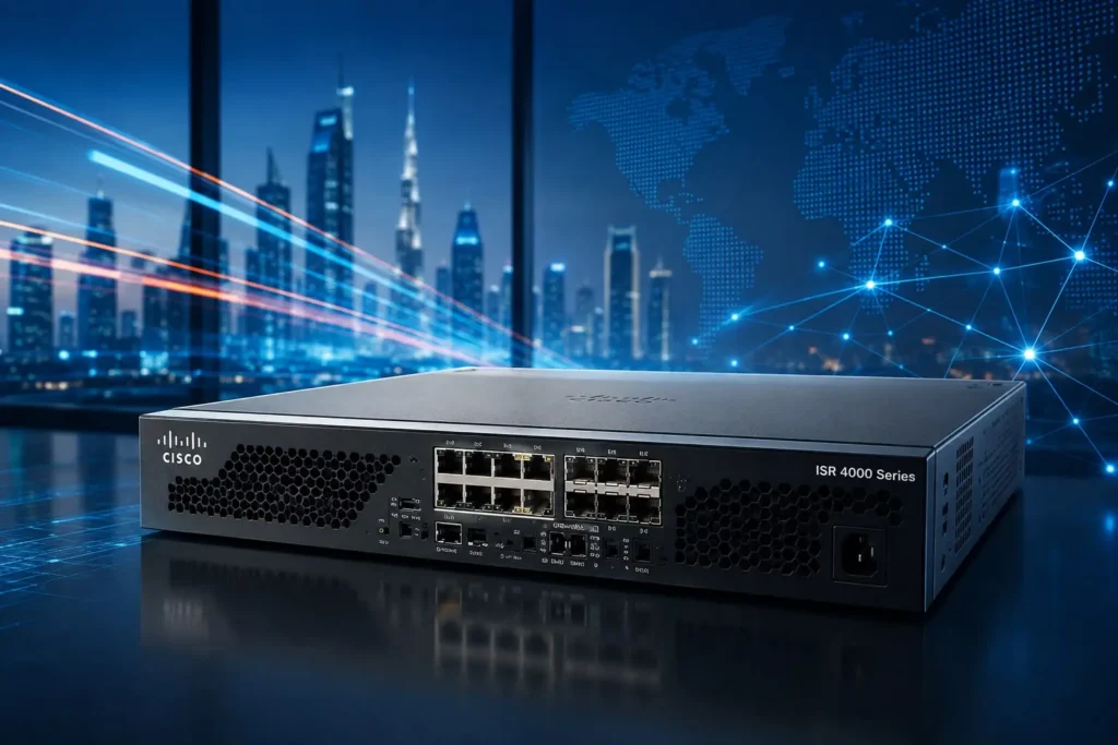 cisco ISR 4000 series router - high performance branch connectivity with cisco ISR 4000 - cisco ISR 4000 dubai - cisco supplier in dubai - fsi